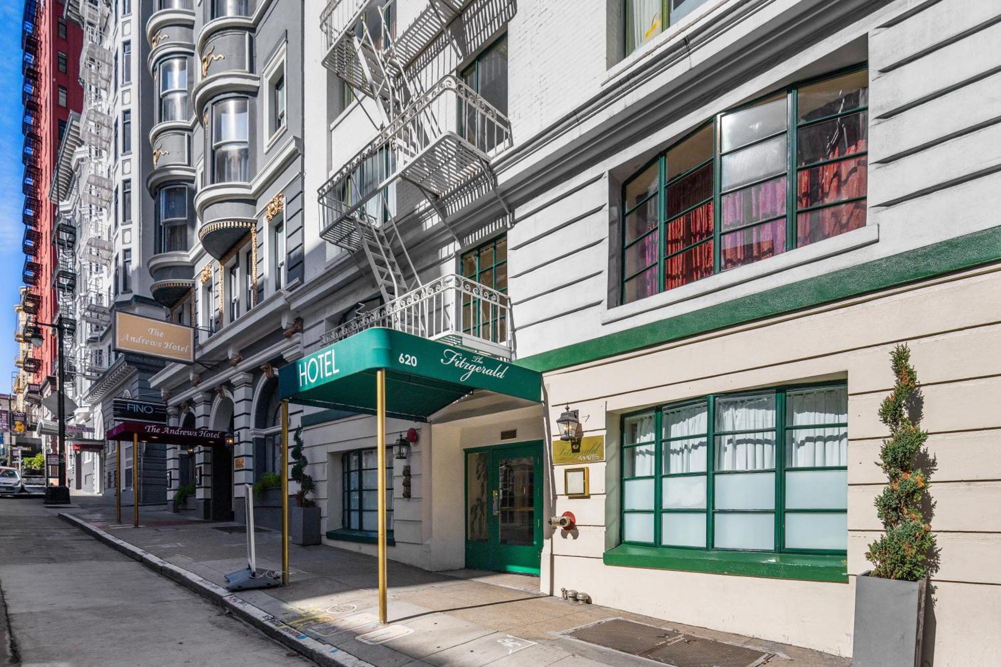 Fitzgerald Hotel Union Square San Francisco Eksteriør bilde